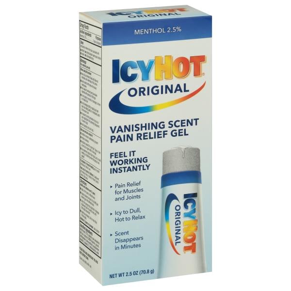 Icy Hot Original Pain Relief Gel Vanishing Scent Publix Super Markets