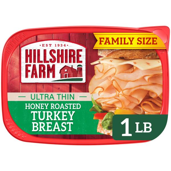 Hillshire Farm Ultra Thin Sliced Honey Roasted Turkey Breast Sandwich