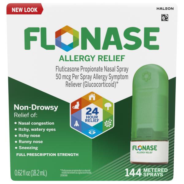 Flonase Allergy Relief Nasal Spray 24 Hour Non Drowsy Allergy Medicine