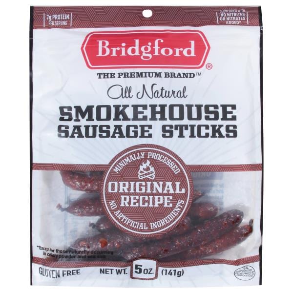 Bridgford Sausage Sticks Smokehouse Original Recipe Publix Super