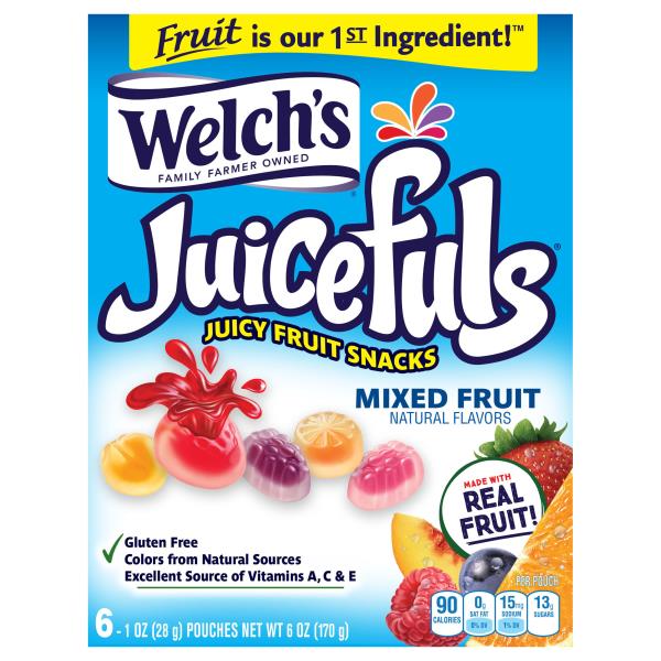 Welch S Juicefuls Juicy Fruit Snacks Mixed Fruit Publix Super Markets