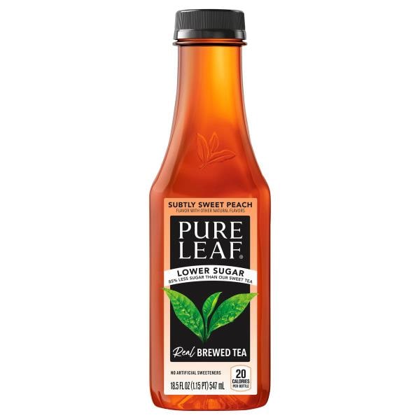 Pure Leaf Brewed Tea Lower Sugar Subtly Sweet Peach Publix Super