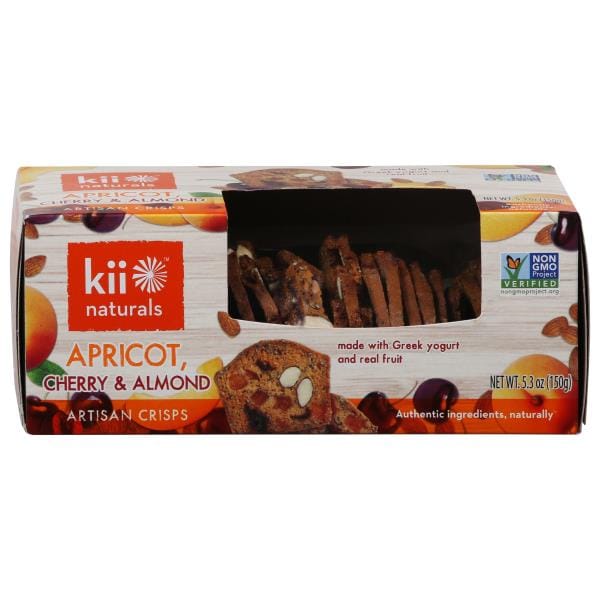 Kii Naturals Artisan Crisps Apricot Cherry Almond Publix Super