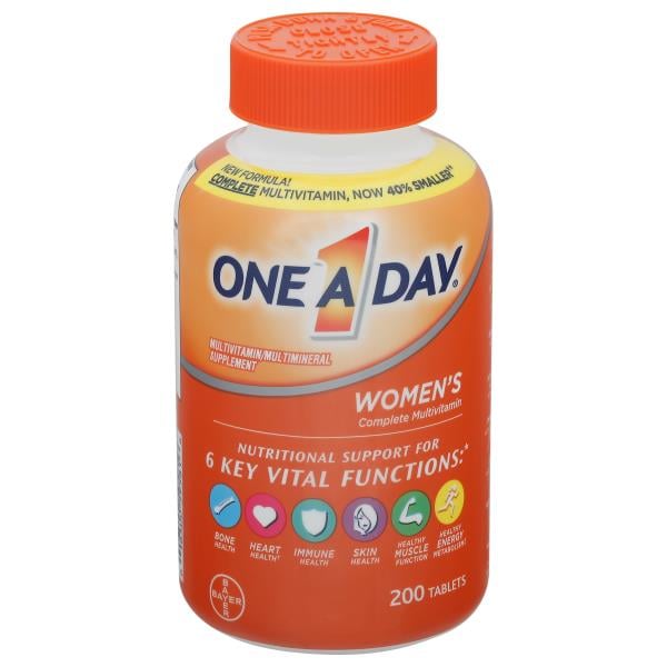 One A Day Complete Multivitamin Women S Tablets Publix Super Markets