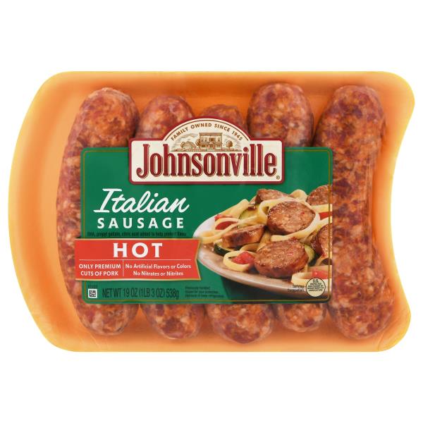 Johnsonville Sausage Italian Hot Publix Super Markets