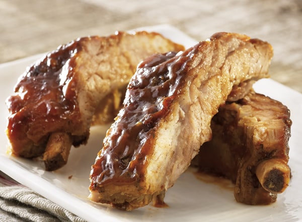 Baked Barbecue Back Ribs