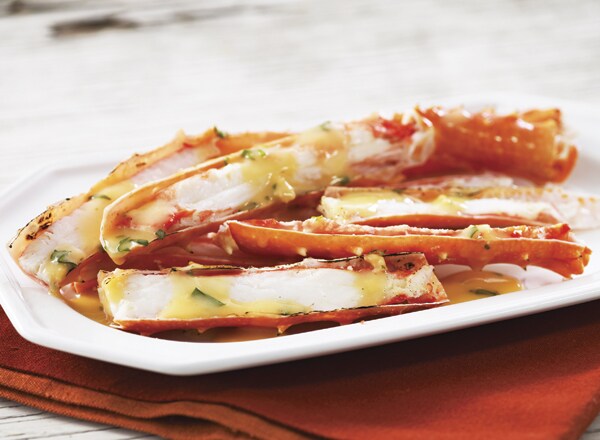 King Crab with Simple Newburg Sauce