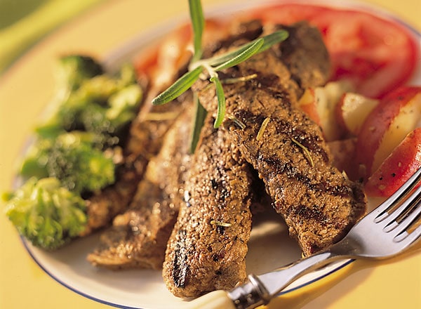 Summer Steaks with Rosemary Garlic Potatoes