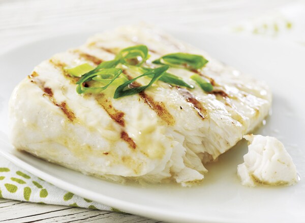 Grilled Sesame Halibut