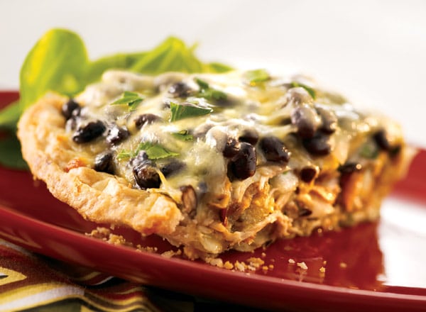 Chicken and Black Bean Pie