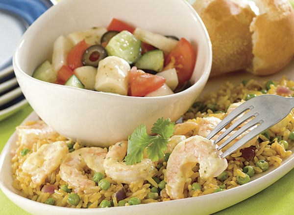 Island Shrimp with Calypso Rice and Heart of Florida Salad | Publix Super Markets