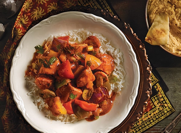 Chicken Tikka Masala with Rice 