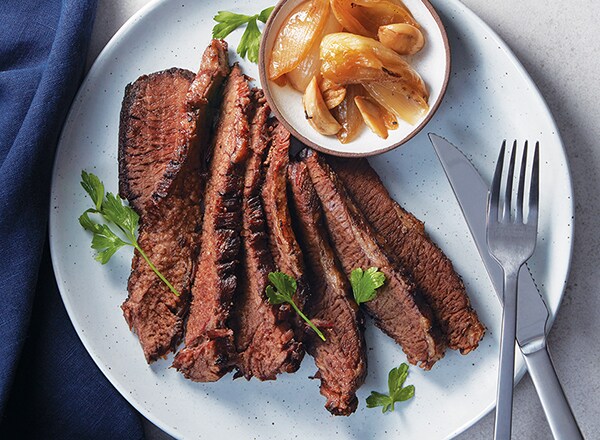 Roasted Garlic and Onion Brisket