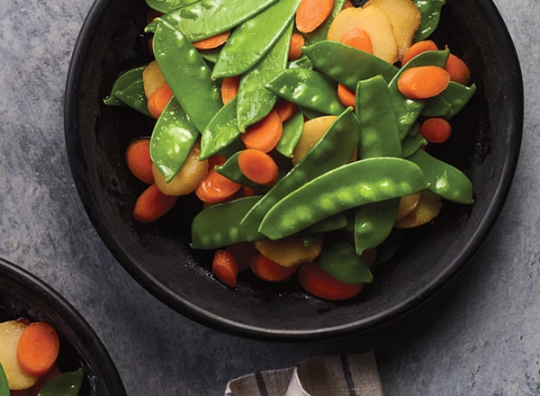 Snow Peas Teriyaki