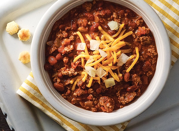 Easy Buffalo Chili