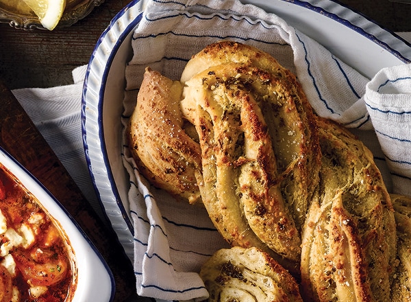 Basil Swirl Bread