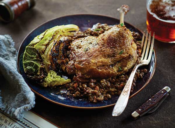 Braised Lentils