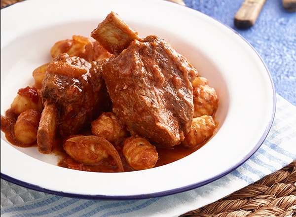 Braised Beef Short Ribs with Gnocchi