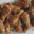 Chicken Wings with Sherry Glaze