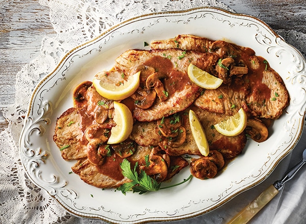 Veal Scallopini Sauté