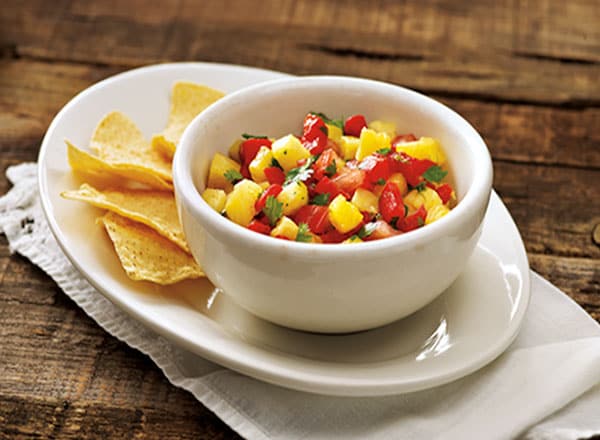 Pineapple and Roasted Red Pepper Salsa