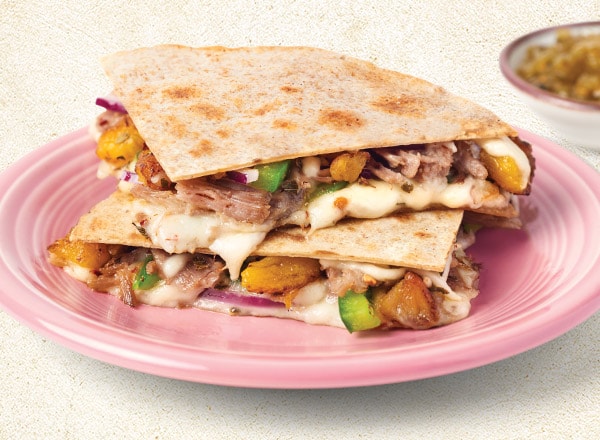 Mojo Pork Quesadilla