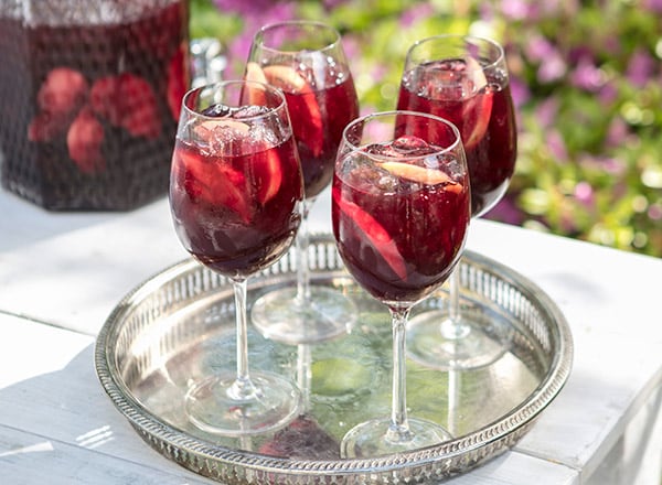 Pomegranate Ginger Sangria