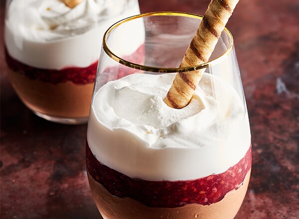 Chocolate Mascarpone Holiday Pudding