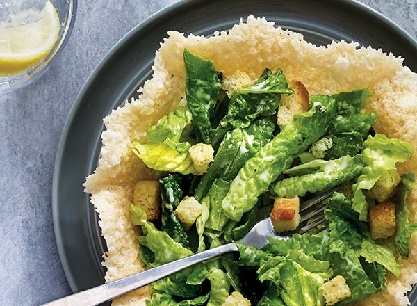 Parmesan Salad Bowls