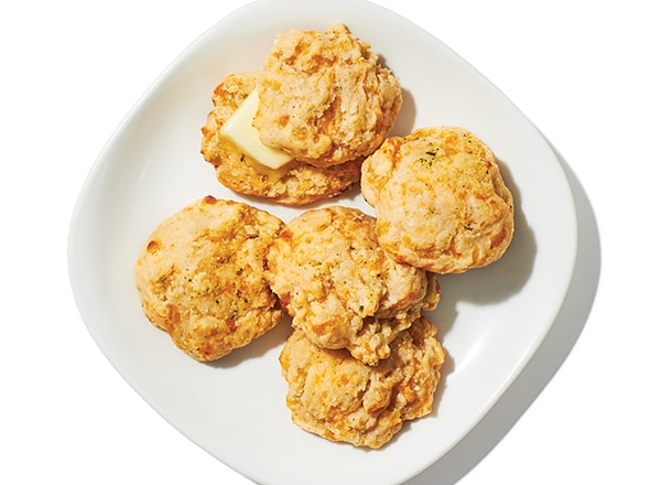 Cheddar-Garlic Drop Biscuits