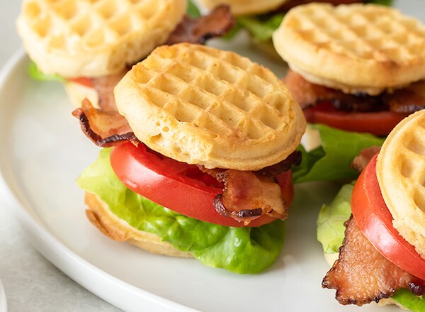 Mini Waffle BLTs