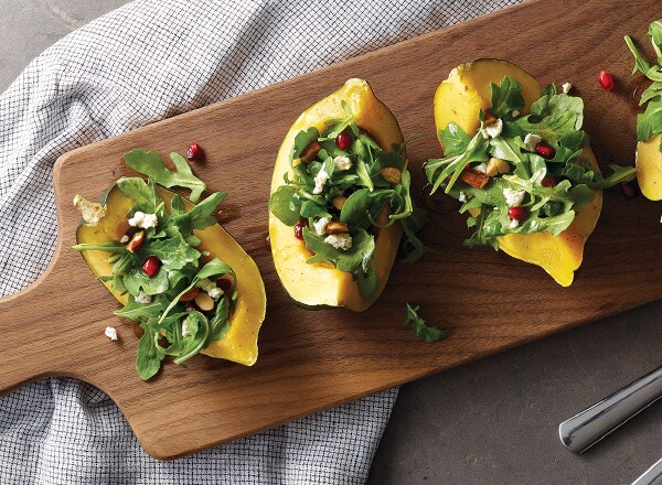 Jeweled Squash Salad