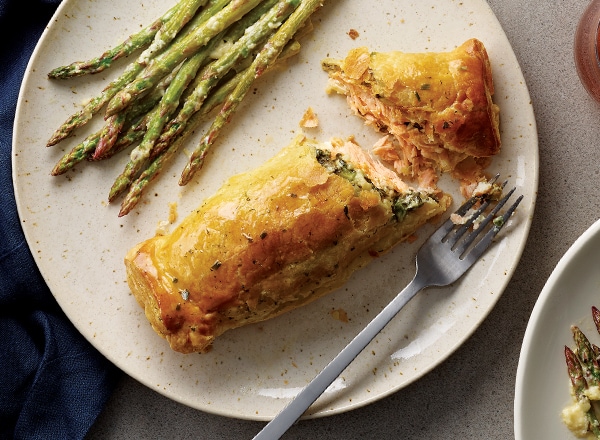 Salmon in Puff Pastry