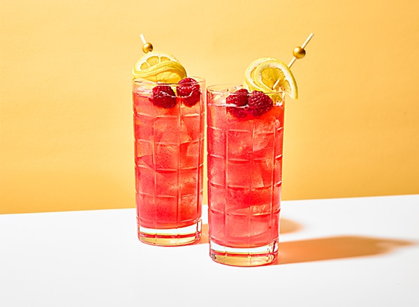 Raspberry-Lemon Sparkler