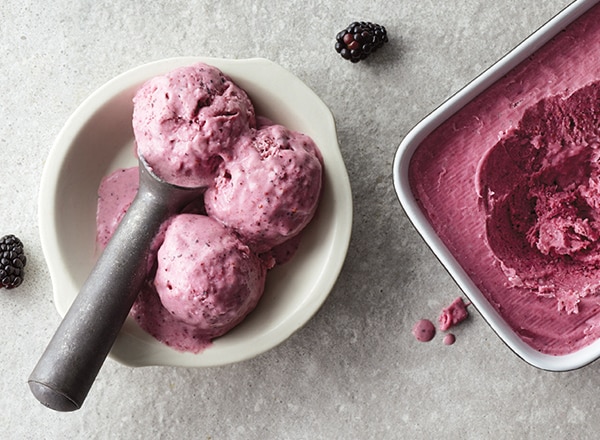 Coconut-Berry Freeze