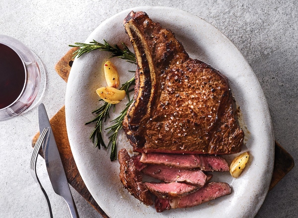 Butter-Basted Ribeye Steaks