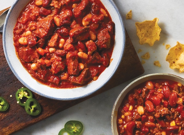 Taco Chili and Hearty Slow Cooker Chili