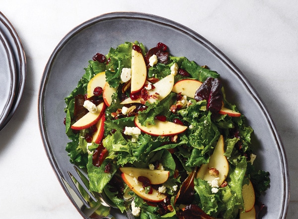 Winter Pear-Apple Salad