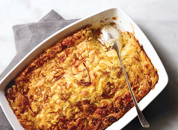 Savory Onion Bread Pudding