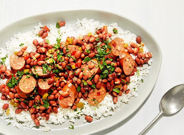 Easy Slow Cooker Red Beans and Rice