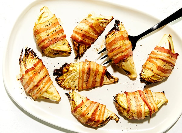 Bacon-Wrapped Cabbage Wedges
