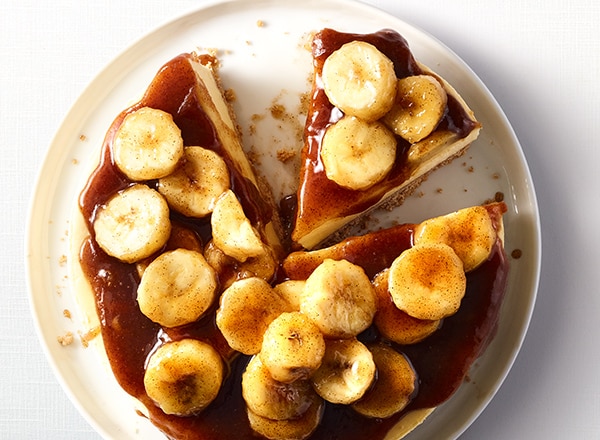 Bananas Foster Cheesecake