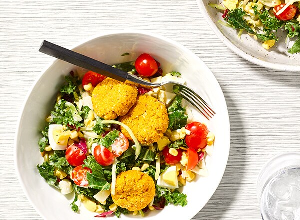 Summer Sweet Potato-Falafel Bowls