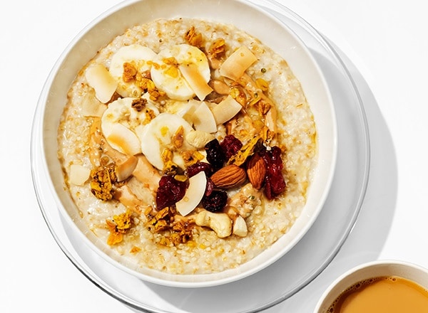 Fruit and Nut Oat Bowl