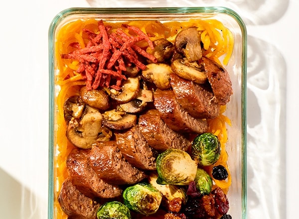 Fall Vegetable Sausage Bowls