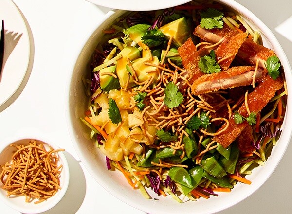 Egg Roll Chik Bowl