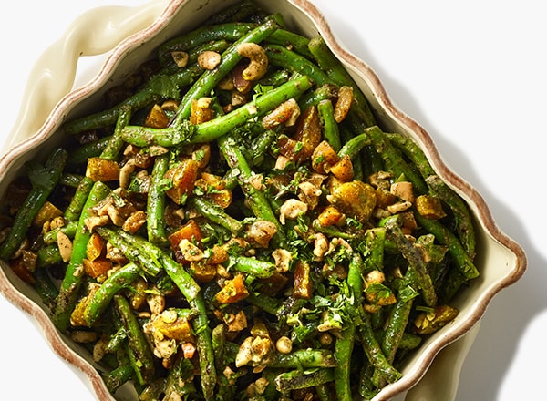 Ginger-Cilantro Green Bean Sauté
