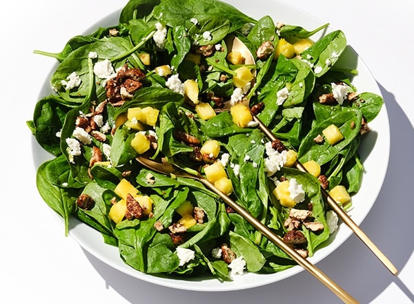 Spinach Pineapple Salad