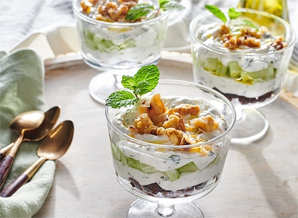 Mediterranean-Style Yogurt Parfaits