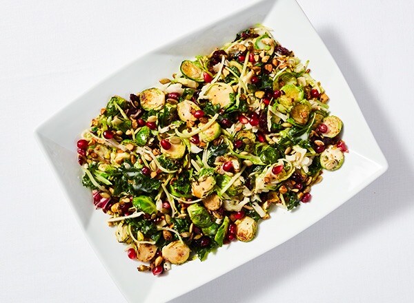 Warm Brussels Sprouts and Pistachio Saut&#233;